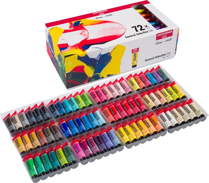 Amsterdam Acrylic Standard Series (Multicoloured, 1440 ml)