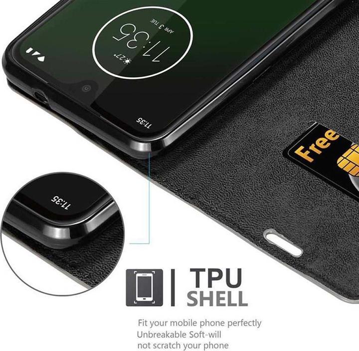 Produktbild Cadorabo Book Invisible Magnet Cover (Motorola Moto G7, Motorola Moto G7 Plus)