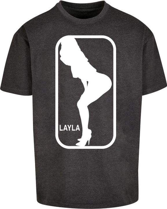 Actual product image Merchcode Layla Dance X Oversize Tee - 113091 (S)