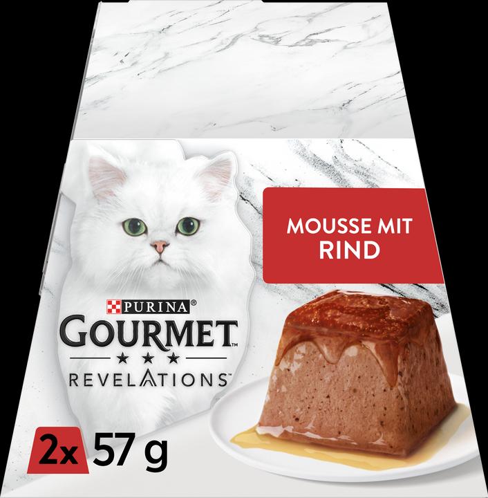 Immagine prodotto Gourmet Mousse di manzo (Adulto, 2 pz., 114 g)