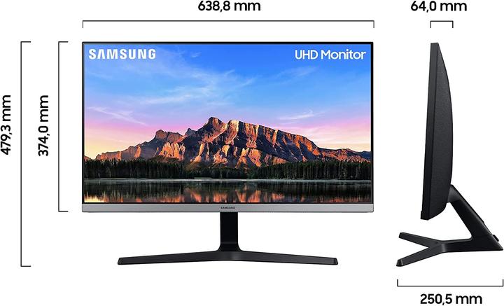 Actual product image Samsung LU28R550UQPXEN (3840 x 2160 Pixels, 28")
