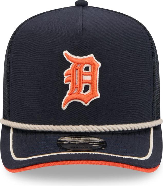 Actual product image New Era 9Fifty Trucker Cap - Vintage Rope Detroit Tigers