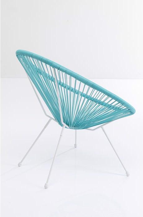 Image du produit Kare Design Fauteuil Acapulco turquoise