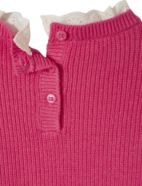 Immagine prodotto Vertbaudet Mädchen Pullover mit Volantkragen, Capsule Collection MAMA, TOCHTER & BABY Oeko-Tex (146, 152)