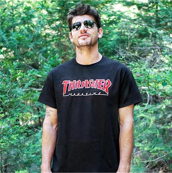Actual product image Thrasher Outlined T-Shirt (S)