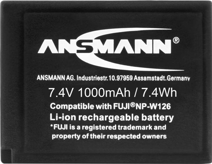Produktbild Ansmann A-Fuj NP-W126 (Kamera Akku)