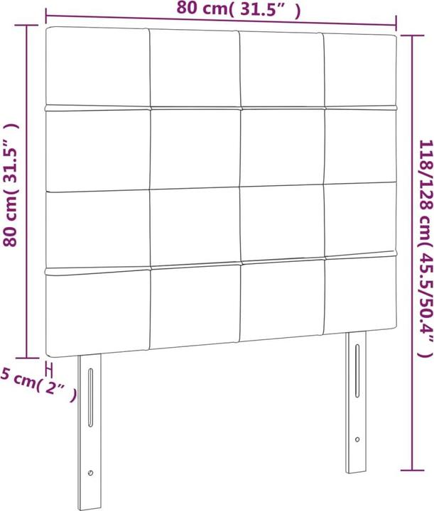 Actual product image VidaXL Warren (180 x 5 x 88 cm)