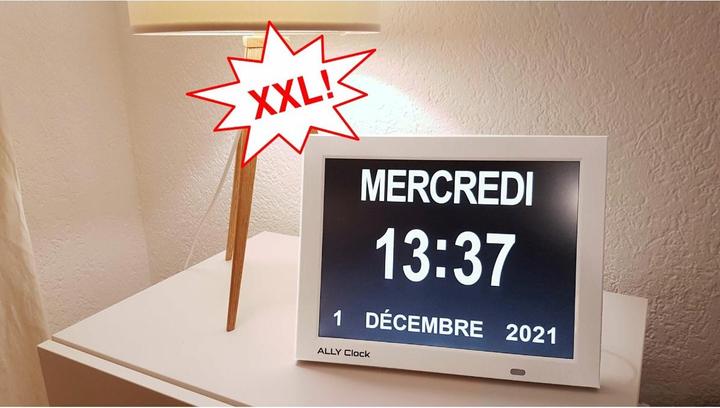 Ally Clock Kalender und Uhr