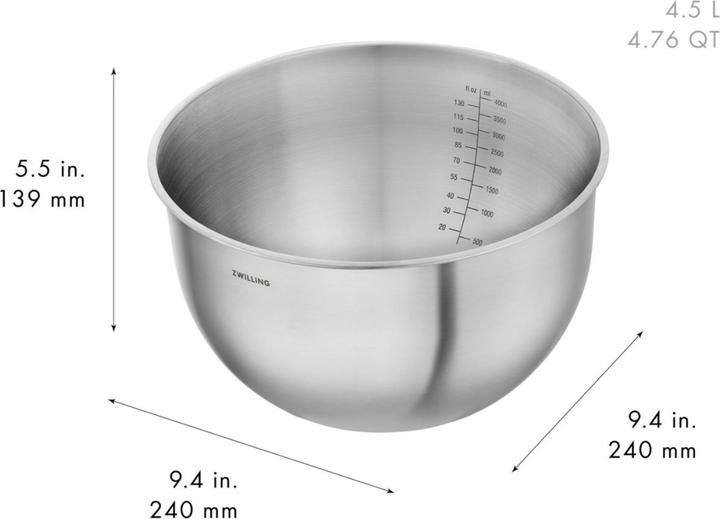 Produktbild Zwilling 3tlg. Fresh & Save Bowls Schüssel Set (4.50 l, 3 x)