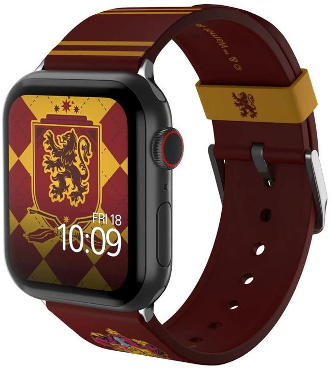 Actual product image Moby Fox Strap Smartwatch Harry Potter Gryffindor 22 mm (22 mm, Stainless steel, Silicone)
