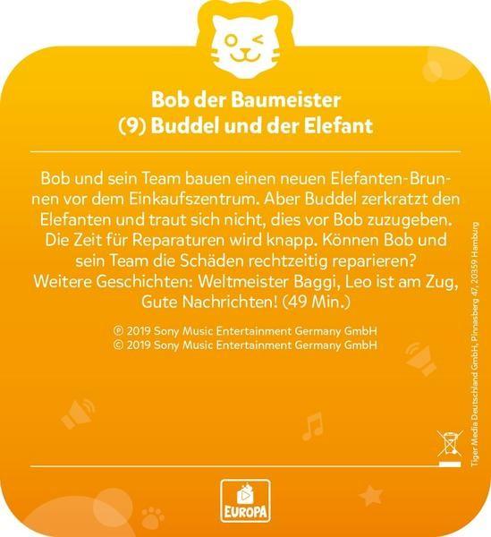 Image du produit Tigermedia Tigercard Bob le constructeur Buddle the Elephant (Allemand)
