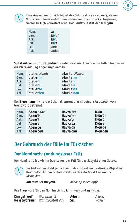 Produktbild Grammatik kurz & bündig Türkisch (Deutsch, Türkisch, PONS, 2023)
