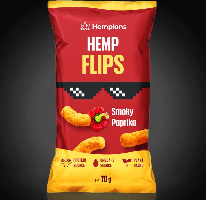 Produktbild Hempions Bio Hanf Flips Smoky Paprika (70 g)