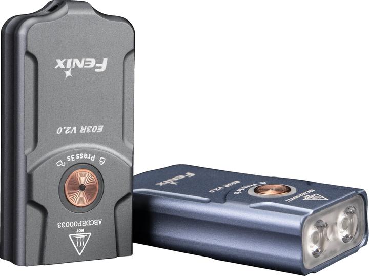Actual product image Fenix E03R V2.0 (5.25 cm, 500 lm)