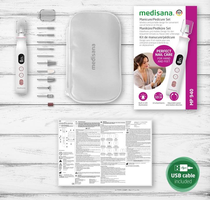 Actual product image Medisana Maniküre-/Pediküregerät MP 940