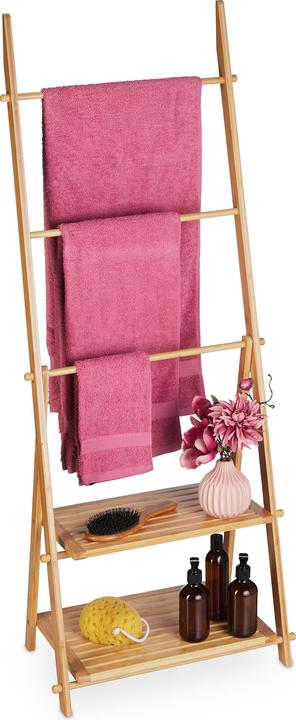Actual product image Relaxdays Towel ladder