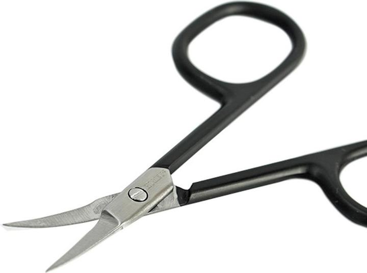 Produktbild Homey's Nagelschere schwarz, 9cm, gebogen, Box