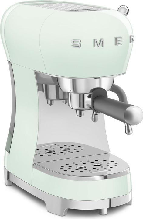 Smeg ECF02PGEU Portafilter espresso/coffee machine Pastel green (EU plug)