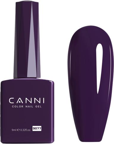Produktbild Canni Gellack 9077 UV/LED (Dunkel Violet, UV-Gel Lack)