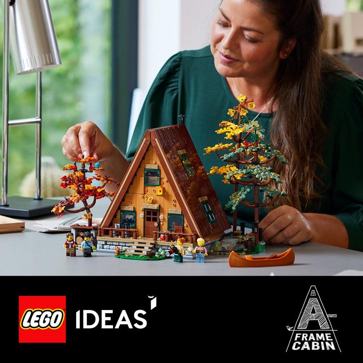 Actual product image LEGO Ideas Finn Cottage 21338 (21338, LEGO Ideas, LEGO Rare Sets)