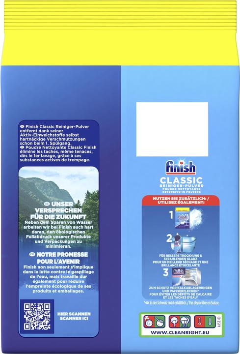 Actual product image Finish Machine dishwashing detergent (Powder, 65 Washing cycles)