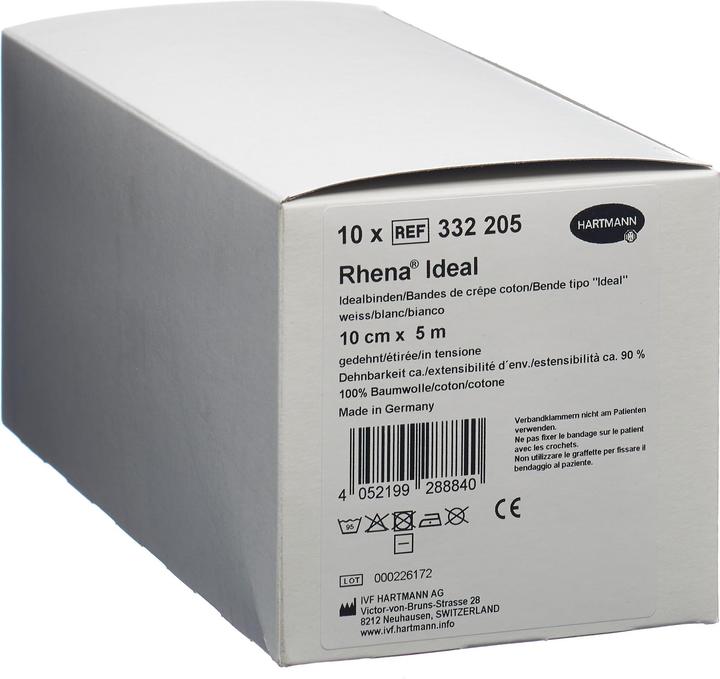 Actual product image Rhena Ideal Elastic bandage 10cmx white