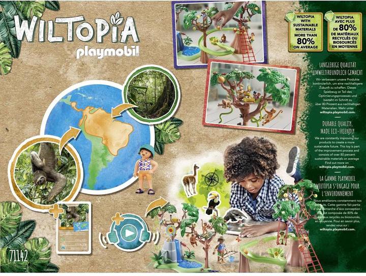 Actual product image Playmobil Tropical jungle playground (71142, Playmobil Wiltopia)