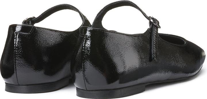 Actual product image La Redoute Collections Leather ballerinas with straps (38)
