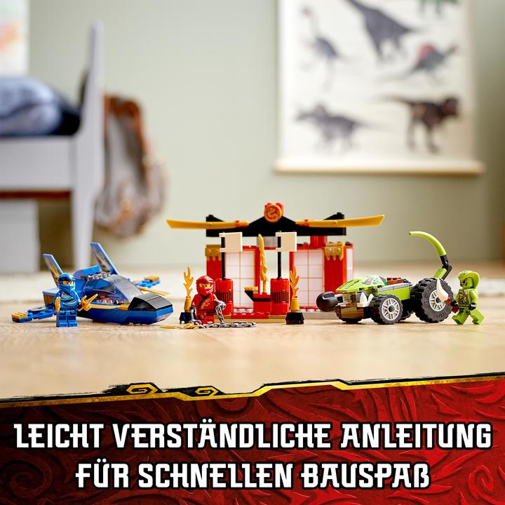 Actual product image LEGO Power struggle with the thunder jet (71703, LEGO Ninjago)