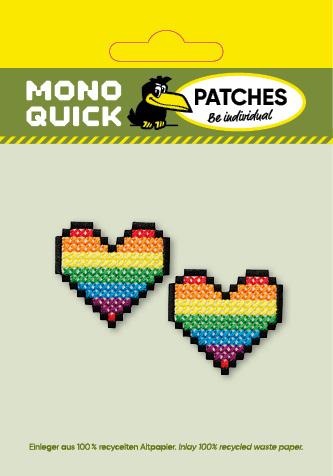 Produktbild Mono Quick Pixel Herzen 2 Stück (2 x)