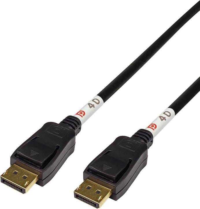 Deltaco Cavo DisplayPort, DP 2.1, DP40, / DP40-1020 (2 m, DisplayPort)