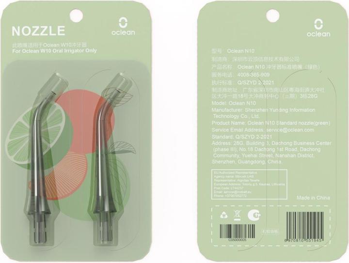 Image du produit Oclean N10-W10 (Embouts de douches buccales)