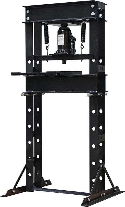 Produktbild Wiltec 30T Hydraulikpresse schwarz 500mm Werkstattpresse Rahmenpresse Dornpresse