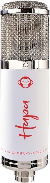 Actual product image Monkey Banana Hapa USB microphone white with articulated arm