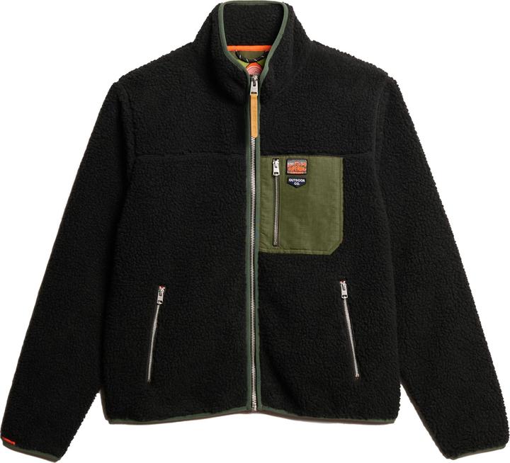 Immagine prodotto Superdry Vintage Retro Fleecejacke mit durchgehendem Reissverschluss (L)