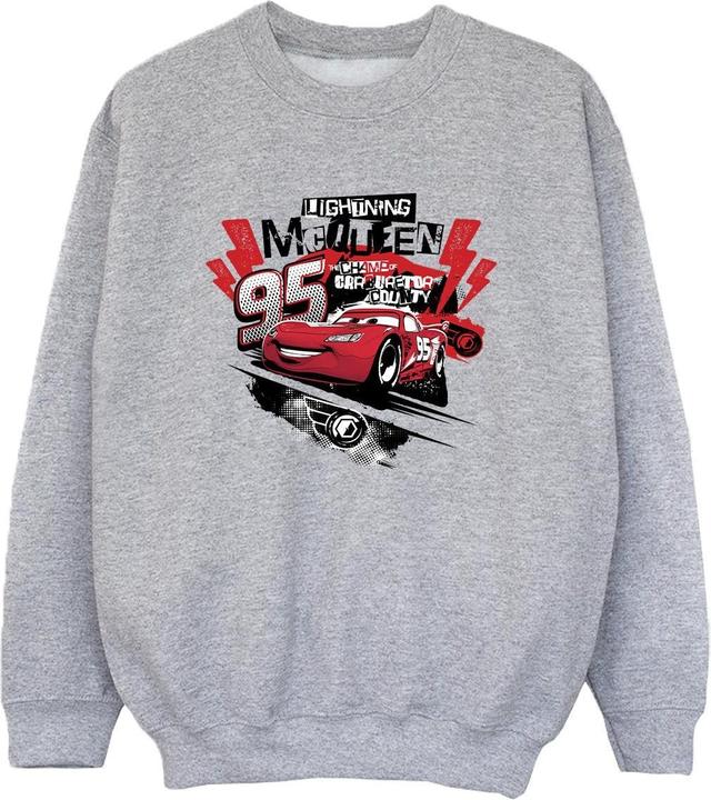 Disney Cars Lightning McQueen Collage Sweatshirt Jungen