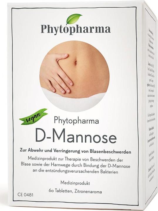 Actual product image Phytopharma D-Mannose (60 Piece, 359.10 ml, 121 g)