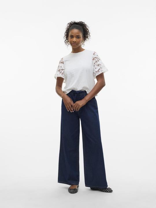 Actual product image Vero Moda VMVALERIA Mid Rise Weiter Beinschnitt Jeans Weit geschnitten (W26/L30)