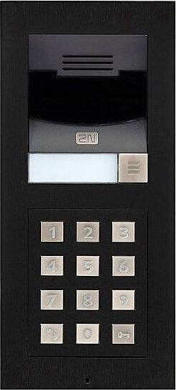 Produktbild 2N IP Türstation IP Verso Haupteinheit ohne Kamera schwarz (Kabellos)