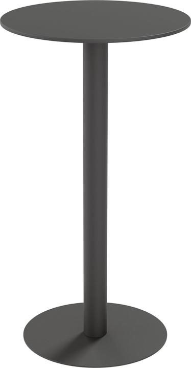 Immagine prodotto Paperflow Tavolo alto CROSS in legno nero 60,0 x 60,0 x 110,0 cm