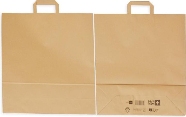 Image du produit Elco Geschenktüte mit Flachhenkel 45 x 15 x 49 cm 50 Stück, Braun (Pochette cadeau, 50 x)