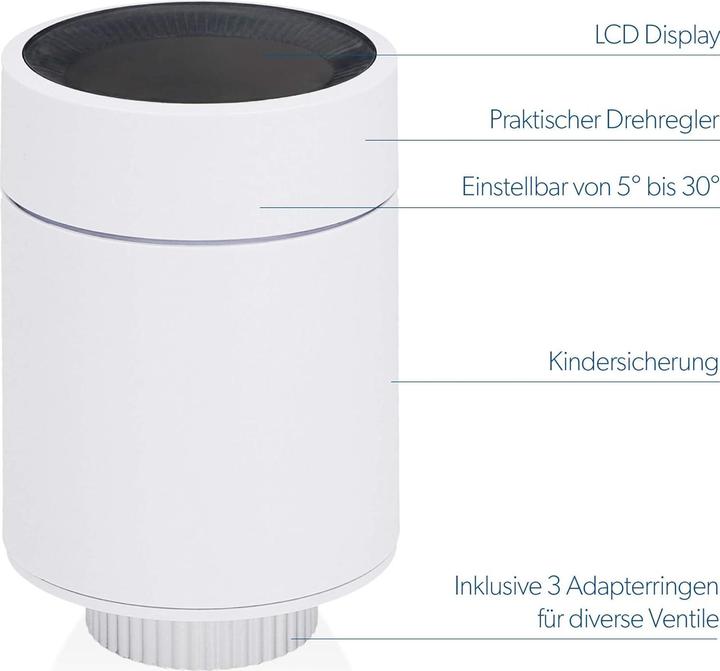 Produktbild Unitec Smart Heizkörper-Thermostat