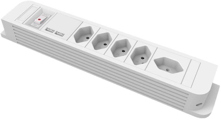Immagine prodotto Schönenberger Striscia di presa (5 x, USB-A, Tipo 13, 1.50 m)