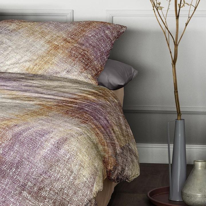 Actual product image Irisette Fluffy cotton bed linen sable orange 8550 (Bedding set, 135x200 cm + 80x80 cm)