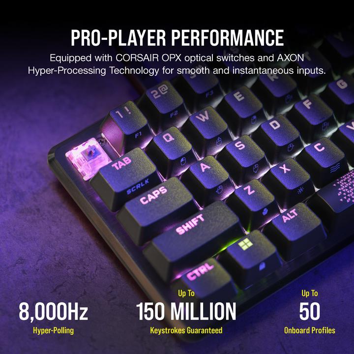 Immagine prodotto Corsair K65 Pro Mini (CH, Cablato)