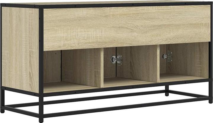 Image du produit VidaXL Armoire TV Lowboard Meuble TV Chêne Sonoma (100 x 35 x 50 cm)