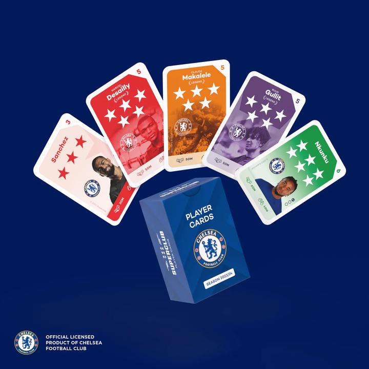 Produktbild Superclub Chelsea - Player Cards (Englisch)