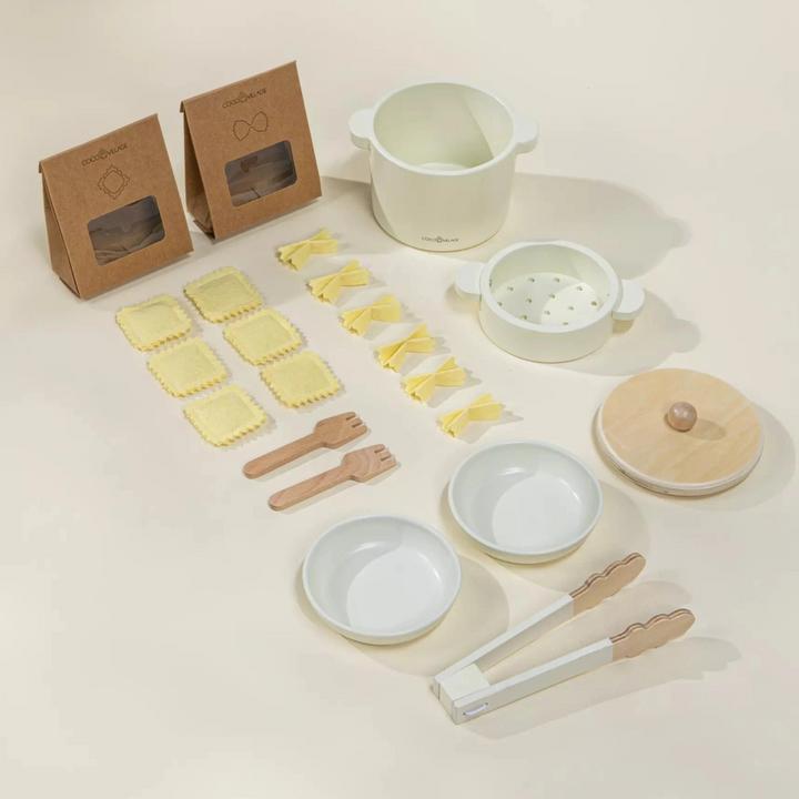 Actual product image Coco Village Wooden Pasta Playset