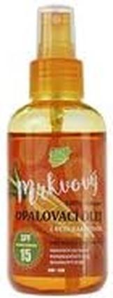 Actual product image Vivapharm Vivaco S.R.O. - 100% Natural Tanning Oil With Carrot Extract Spf 15 (Self tanning foam, 150 ml)