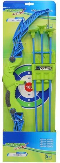 Outdoor Active Set arco e frecce grande con 3 frecce
